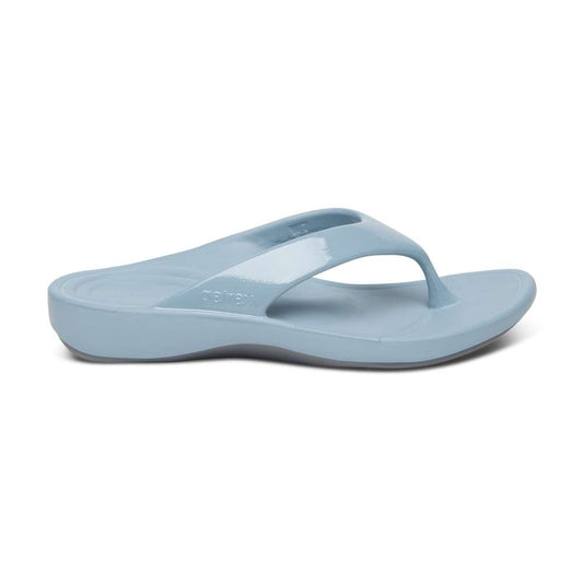 Maui Women's Toe Post Sandal - Blue