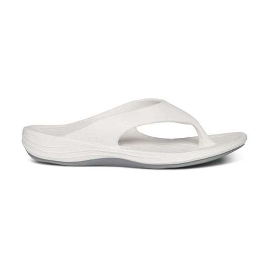 Maui Women's Toe Post Sandal - White