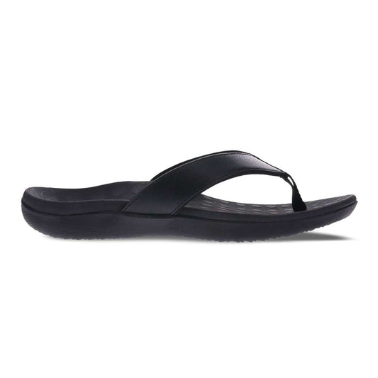 Sonoma Smooth Toe Post Sandal - Black