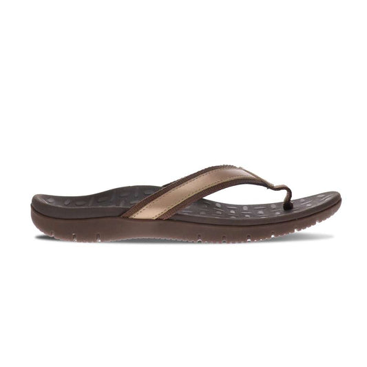 Focus Women's Toe Post Sandal - Bronze
