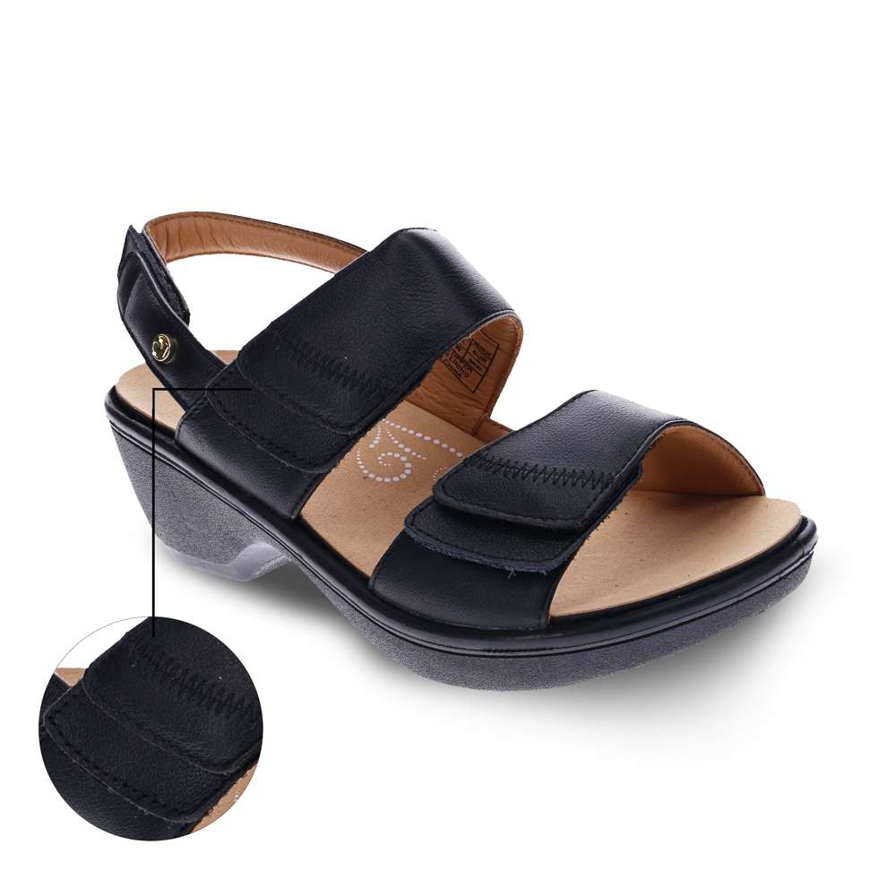 Rosario Strap Extensions - Black/Tan