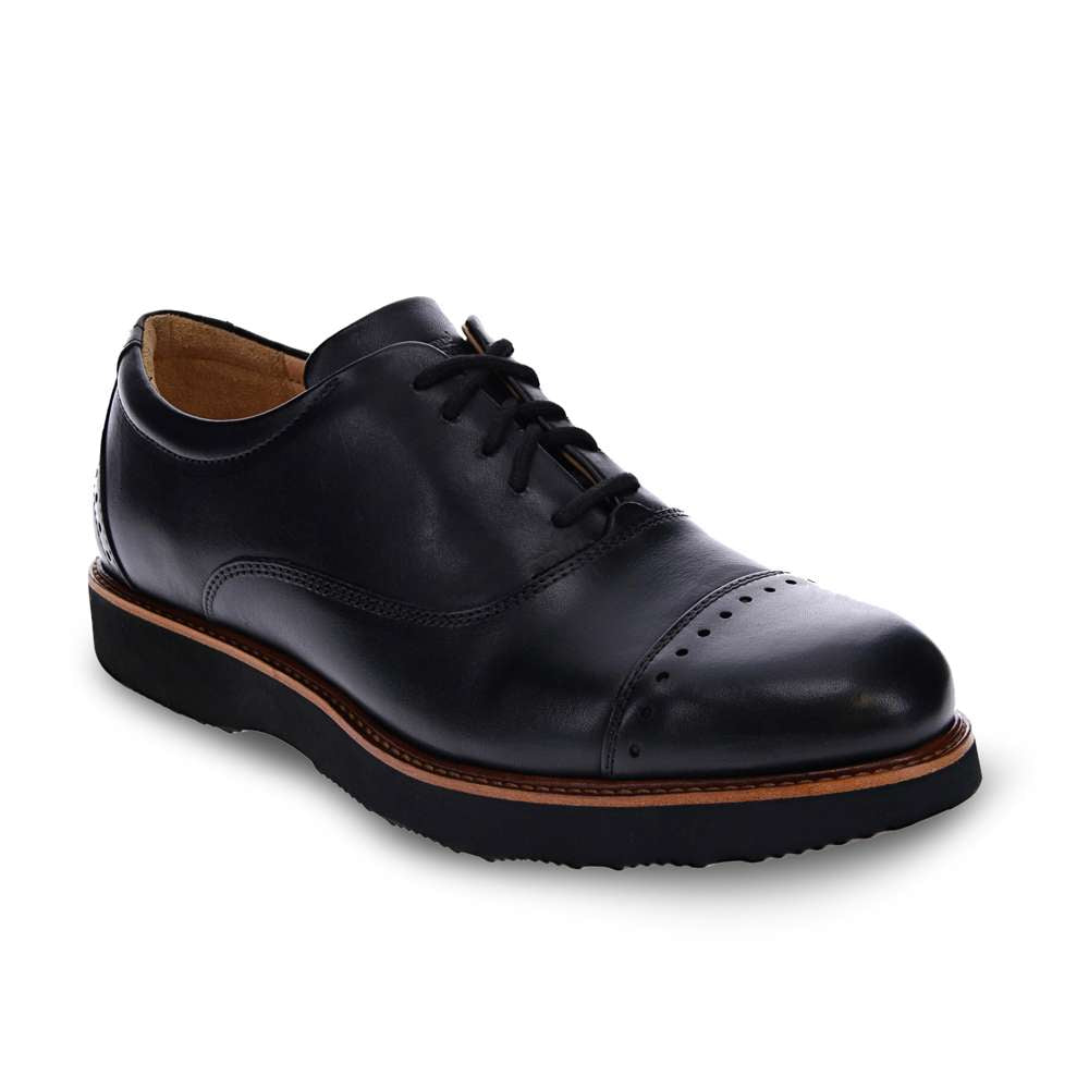 Market Cap Brogue - Black