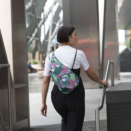 Lifestyle image for Print Backpack Small - Multiple