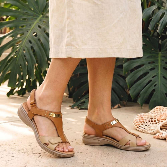 Lifestyle image for Santa Monica Sandal - Sunset Multi