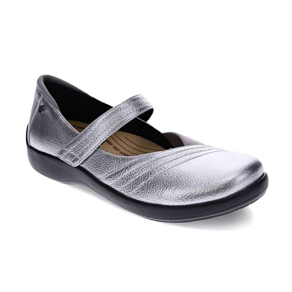 Timaru Mary-Jane - Silver Metallic