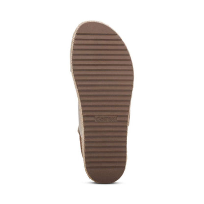 Vania Arch Support Platform Sandal - Ivory