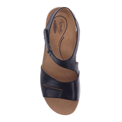 Flora Adjustable Sandal - Black