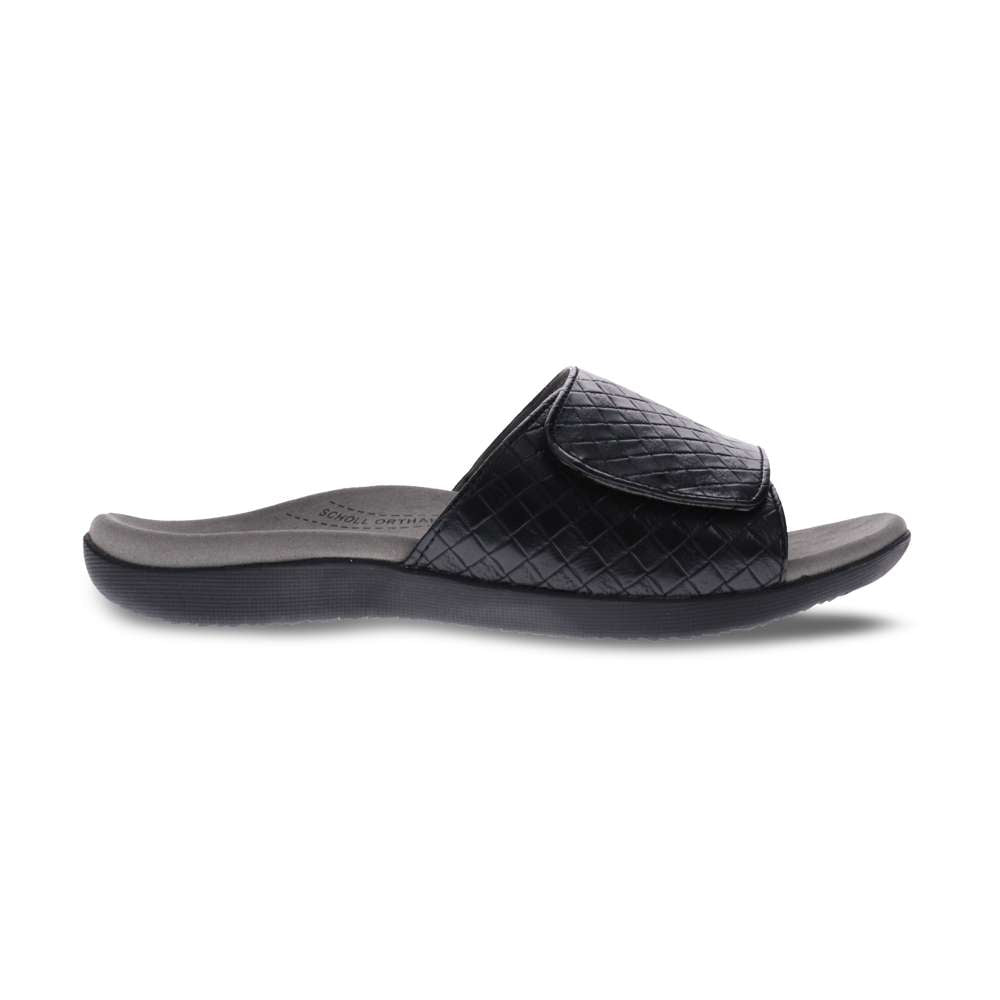 Samos Weave Slide - Black