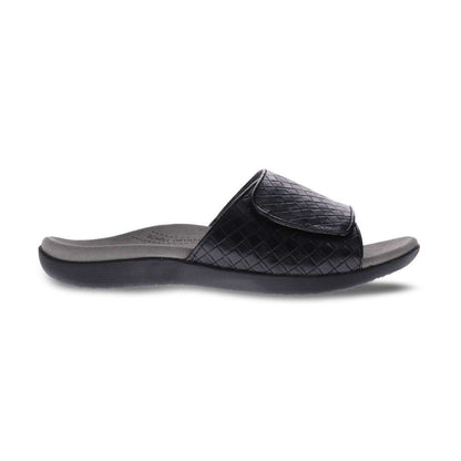 Samos Weave Slide - Black
