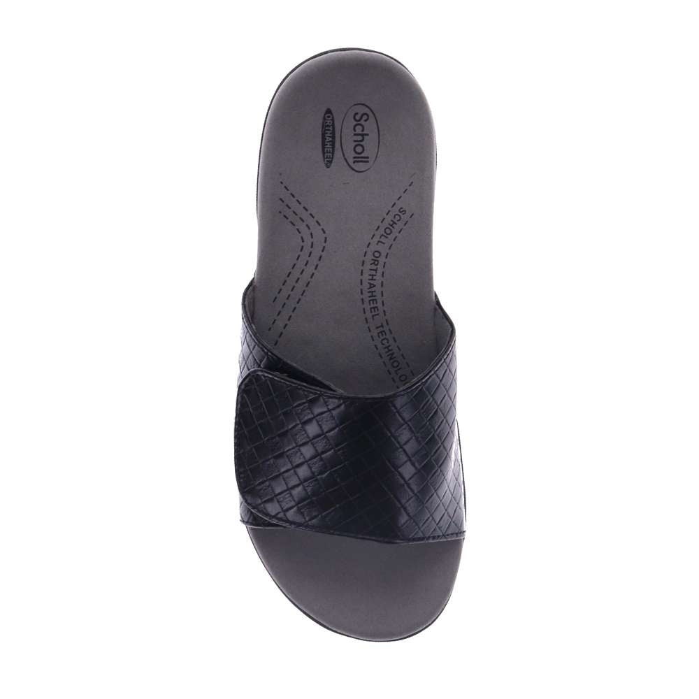Samos Weave Slide - Black