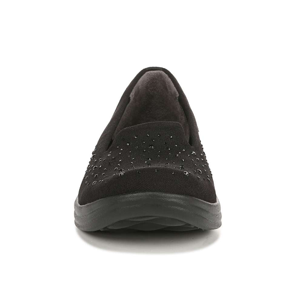 Poppyseed 3 Slip-On - Black Rhinestone