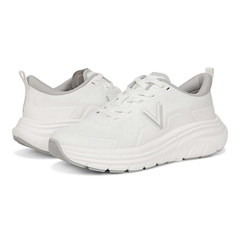 Walk Max Lace Up Sneaker - White
