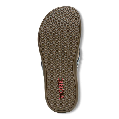 Vanessa Toe Post Sandal - Light Blue