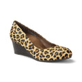 Antonia Wedge - Tan Leopard