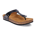 Brooke Toe Post Sandal - Black