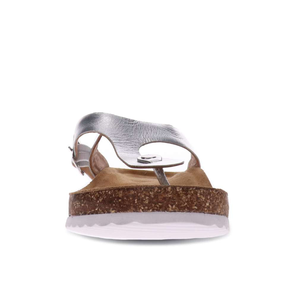 Brooke Toe Post Sandal - Pewter