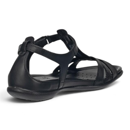 Flash T-Bar Sandal - Black/Black
