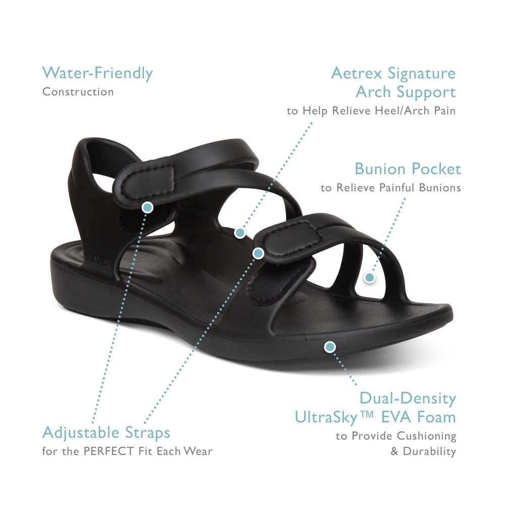 Jillian Sport Sandal - Grey
