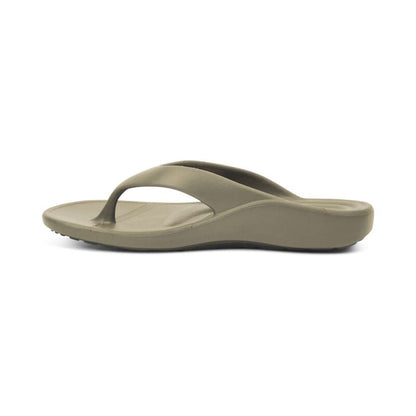 Maui Men's Toe Post Sandal - Army Green