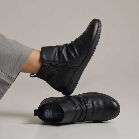 Lifestyle image for Nina II Zip Boot - Black