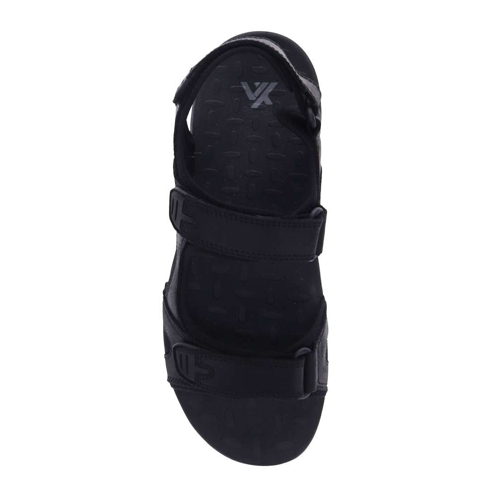 Power Back Strap Sandal - Black