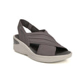 Sunset Wedge Sandal - Plum