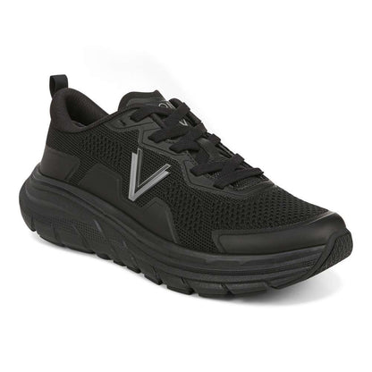 Walk Max Lace-Up Sneaker - Black